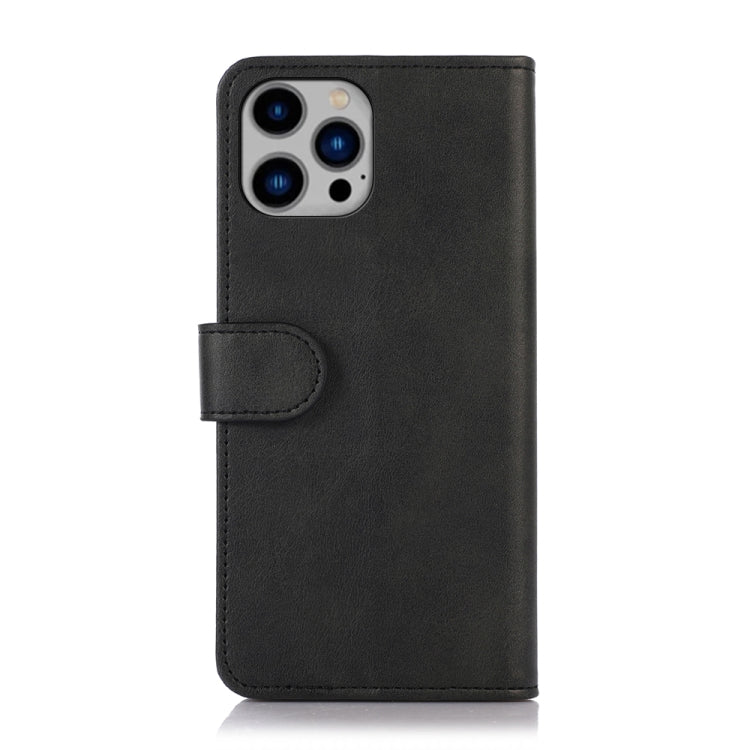 For iPhone 15 Pro Max Cow Texture Leather Phone Case(Black) - HoMEdemic™ 