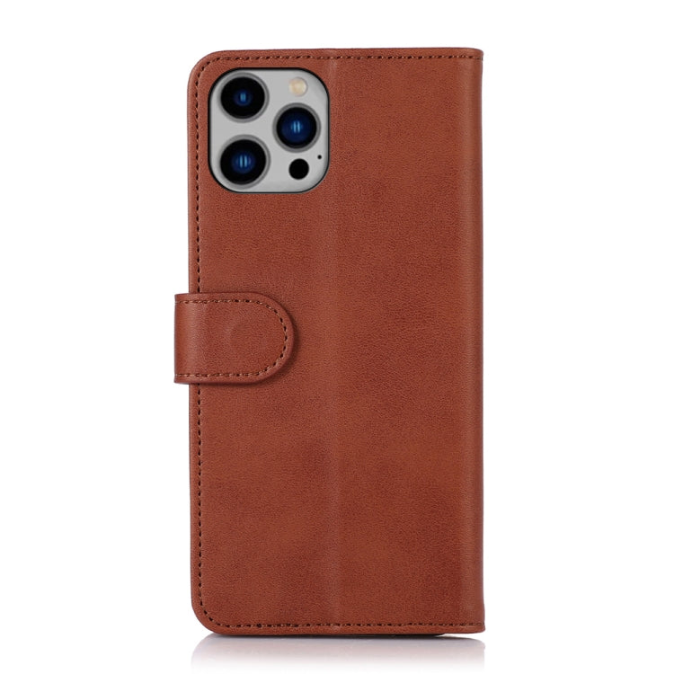 For iPhone 15 Pro Max Cow Texture Leather Phone Case(Brown) - HoMEdemic™ 