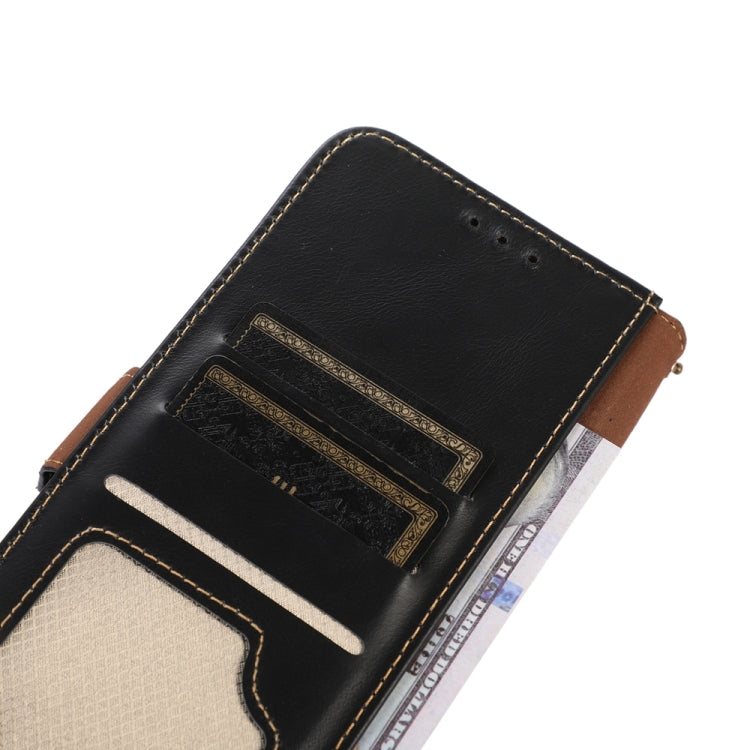 For iPhone 15 Pro Max Crazy Horse Top Layer Cowhide Leather Phone Case(Black) - HoMEdemic™ 