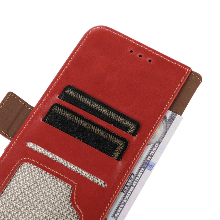 For iPhone 15 Pro Max Crazy Horse Top Layer Cowhide Leather Phone Case(Red) - HoMEdemic™ 