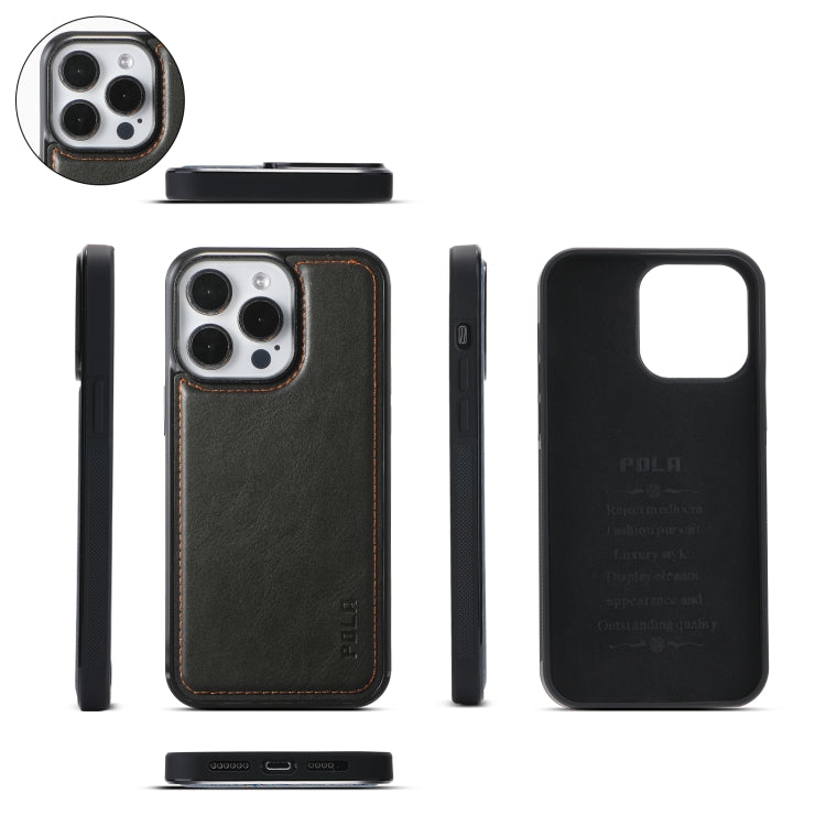 For iPhone 15 Pro Max Crossbody Multi-functional Zipper Wallet Leather Phone Case(Black) - HoMEdemic™ 