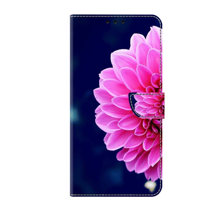 For iPhone 15 Pro Max Crystal 3D Shockproof Protective Leather Phone Case(Pink Petals) - HoMEdemic™ 
