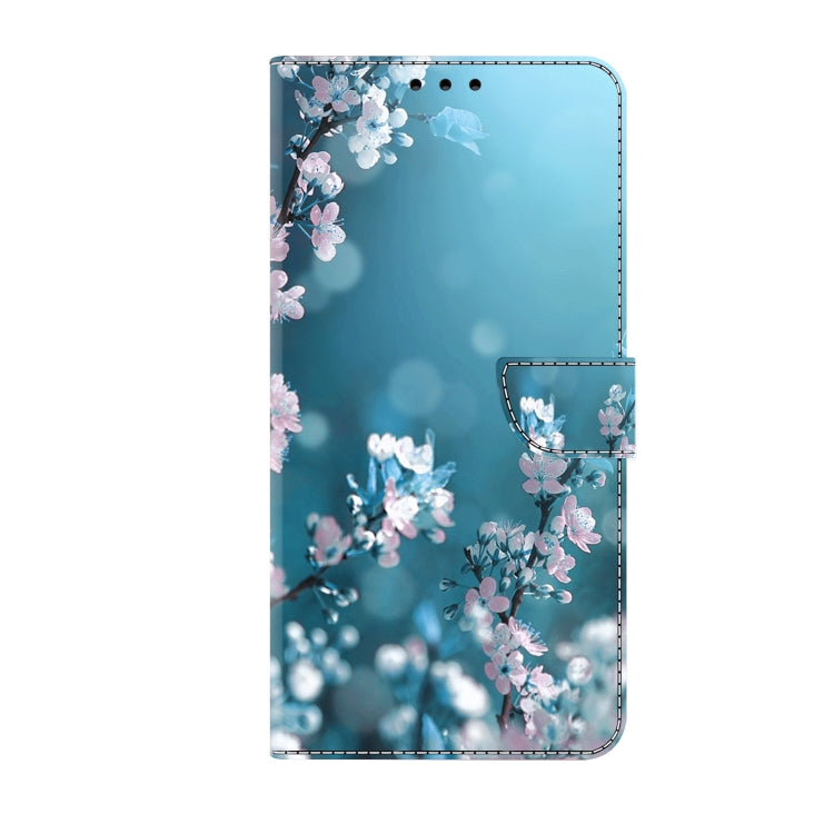 For iPhone 15 Pro Max Crystal 3D Shockproof Protective Leather Phone Case(Plum Flower) - HoMEdemic™ 