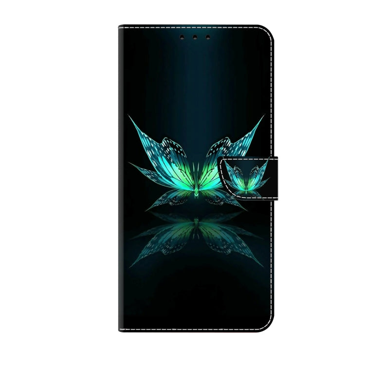 For iPhone 15 Pro Max Crystal 3D Shockproof Protective Leather Phone Case(Reflection Dutterfly) - HoMEdemic™ 