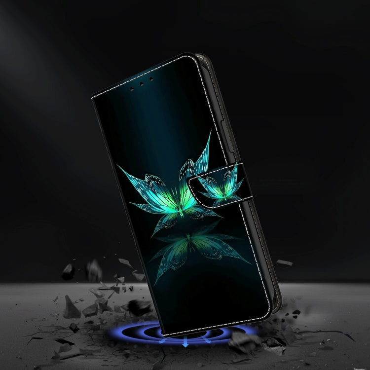 For iPhone 15 Pro Max Crystal 3D Shockproof Protective Leather Phone Case(Reflection Dutterfly) - HoMEdemic™ 