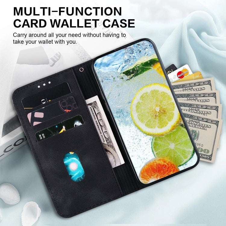 For iPhone 15 Pro Max Double 8-shaped Embossed Leather Phone Case(Black) - HoMEdemic™ 