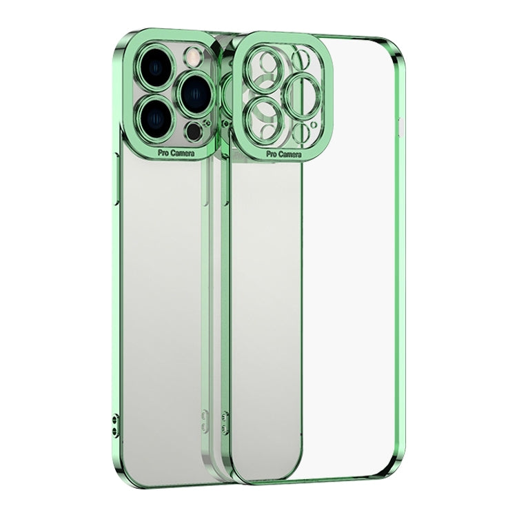 For iPhone 15 Pro Max Electroplating TPU Phone Case(Grenn) - HoMEdemic™ 