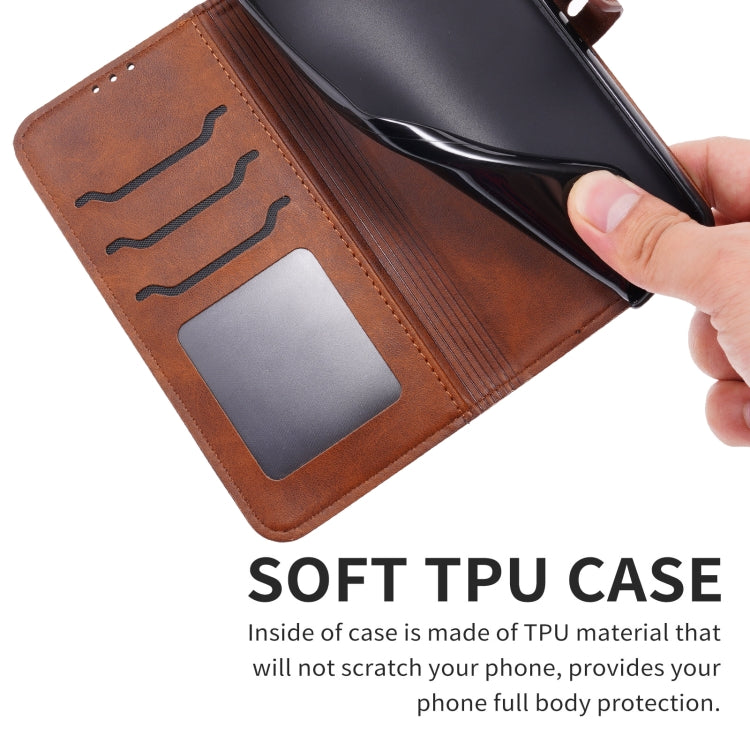For iPhone 15 Pro Max Embossed Happy Cat Pattern Flip Leather Phone Case(Brown) - HoMEdemic™ 