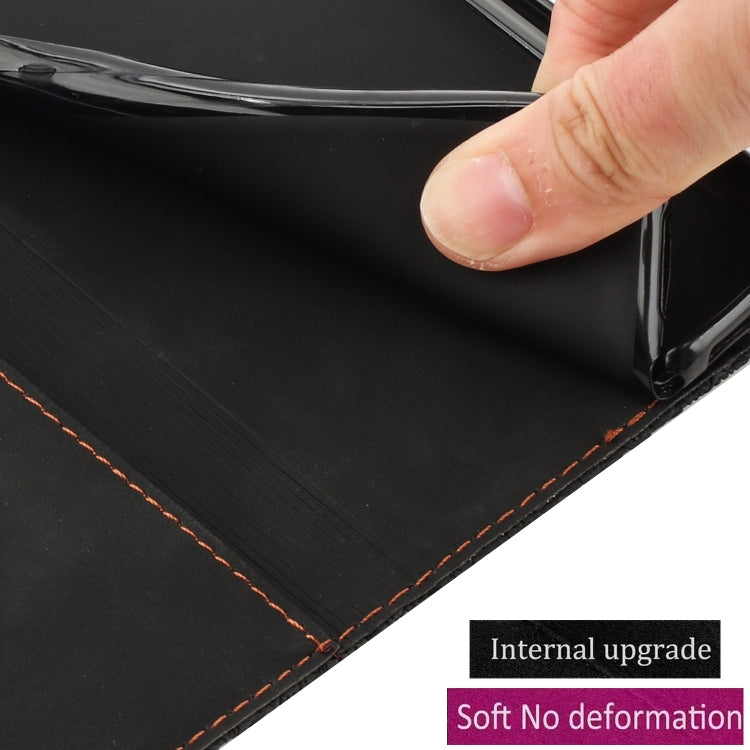 For iPhone 15 Pro Max Ethnic Embossed Adsorption Leather Phone Case(Black) - HoMEdemic™ 