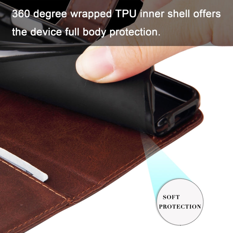 For iPhone 15 Pro Max Fashion Calf Texture Zipper Leather Phone Case(Brown) - HoMEdemic™ 