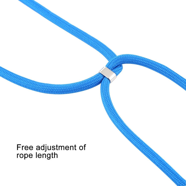 For iPhone 15 Pro Max Four-Corner Shockproof Transparent TPU Case with Lanyard(Pink Yellow) - HoMEdemic™ 