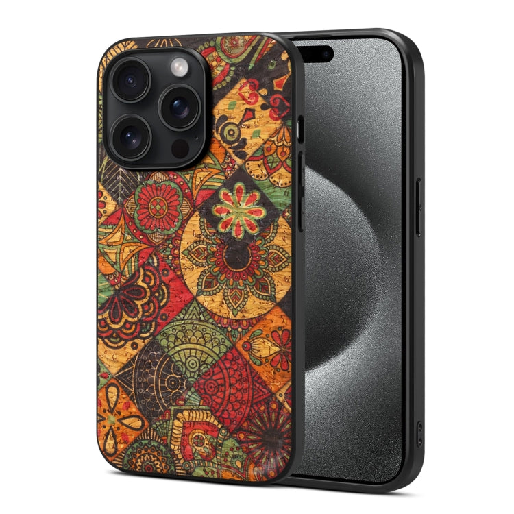 For iPhone 15 Pro Max Four Seasons Flower Language Series TPU Phone Case(Autumn Yellow) - HoMEdemic™ 