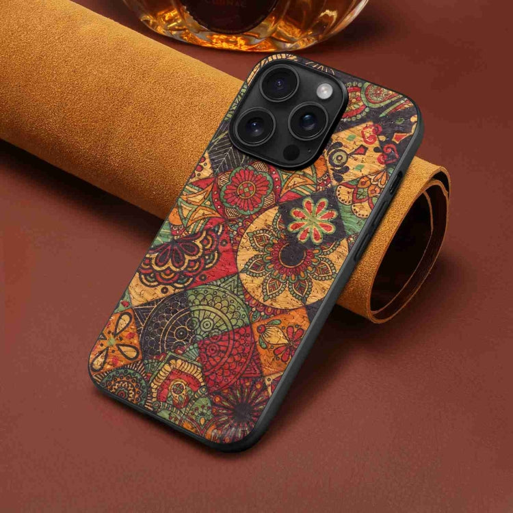 For iPhone 15 Pro Max Four Seasons Flower Language Series TPU Phone Case(Autumn Yellow) - HoMEdemic™ 