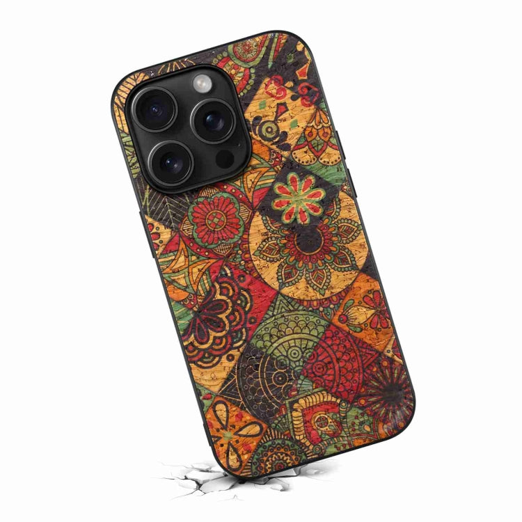 For iPhone 15 Pro Max Four Seasons Flower Language Series TPU Phone Case(Autumn Yellow) - HoMEdemic™ 