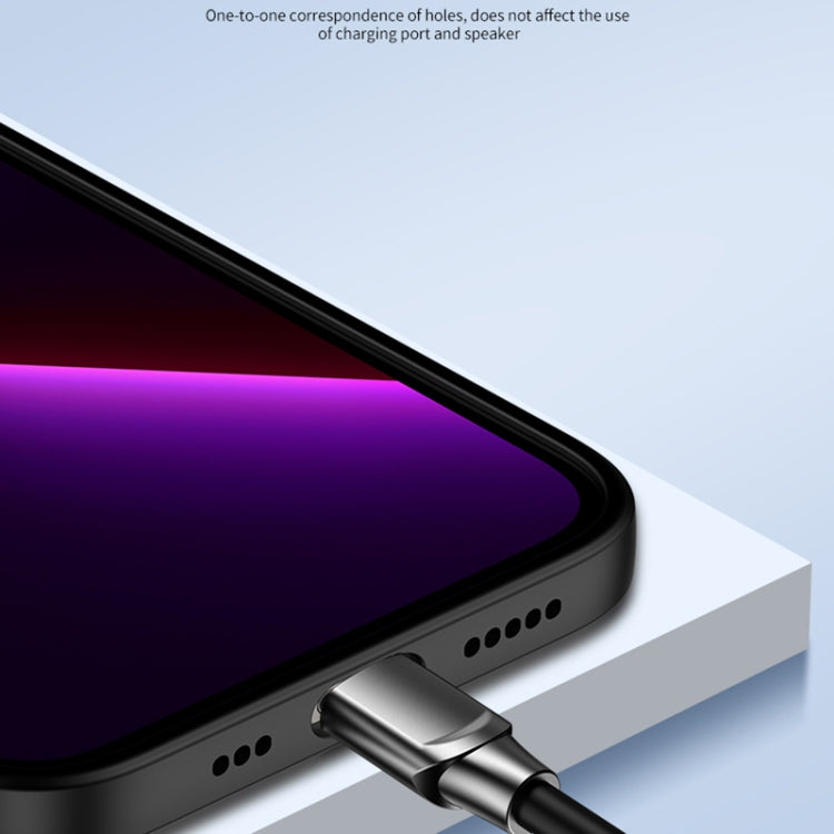 For iPhone 15 Pro Max Frosted Metal Phone Case(Blue) - HoMEdemic™ 