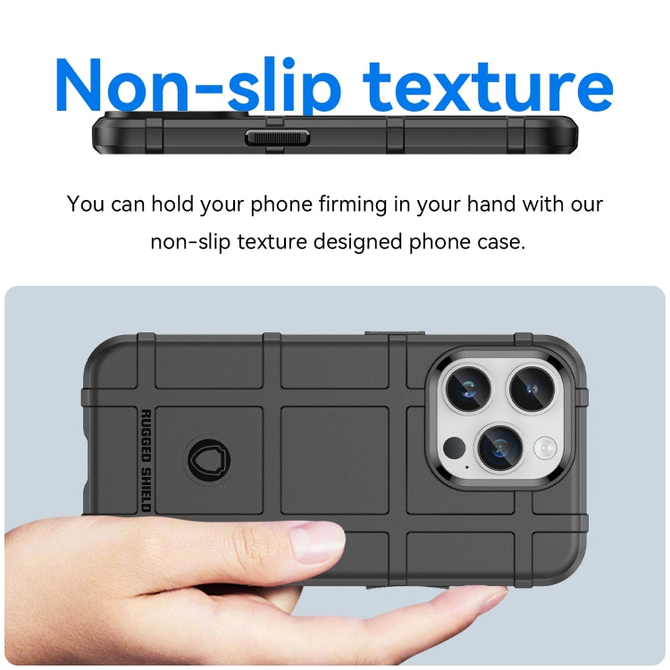 For iPhone 15 Pro Max Full Coverage Shockproof TPU Phone Case(Black) - HoMEdemic™ 