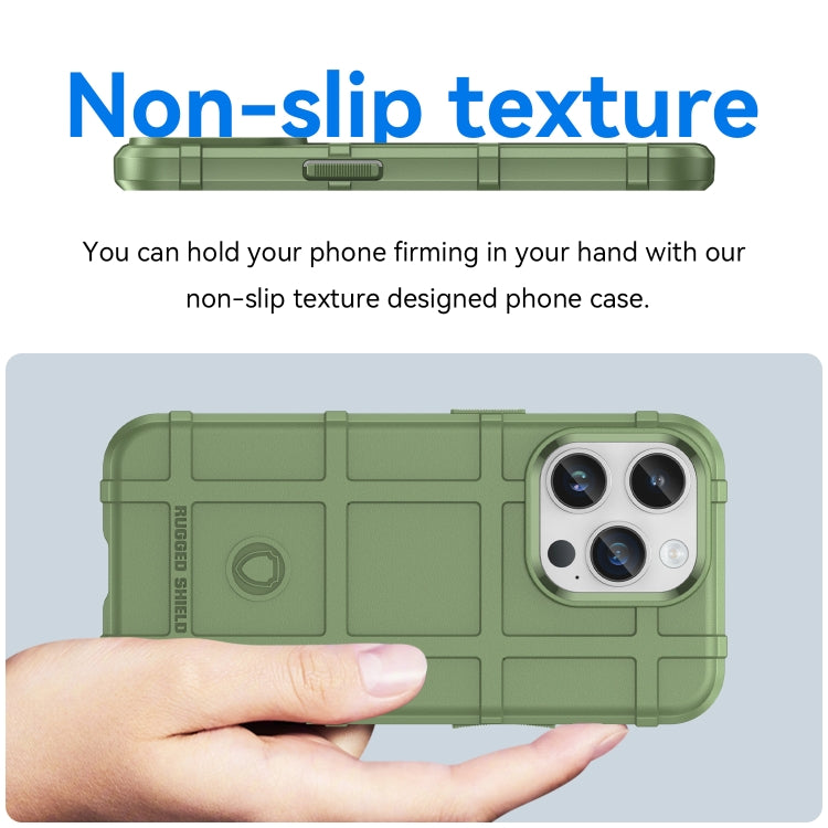 For iPhone 15 Pro Max Full Coverage Shockproof TPU Phone Case(Green) - HoMEdemic™ 