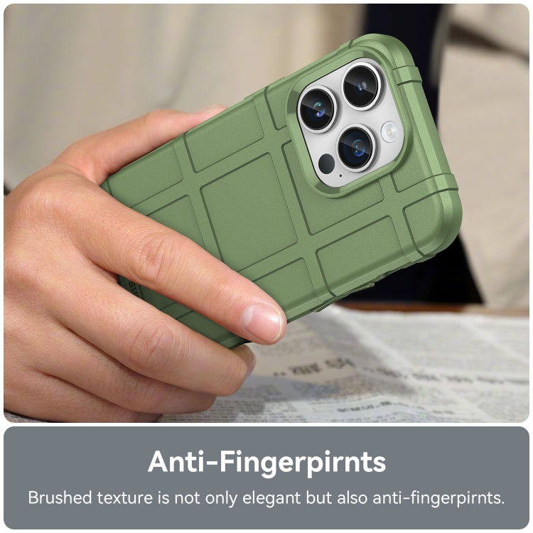 For iPhone 15 Pro Max Full Coverage Shockproof TPU Phone Case(Green) - HoMEdemic™ 