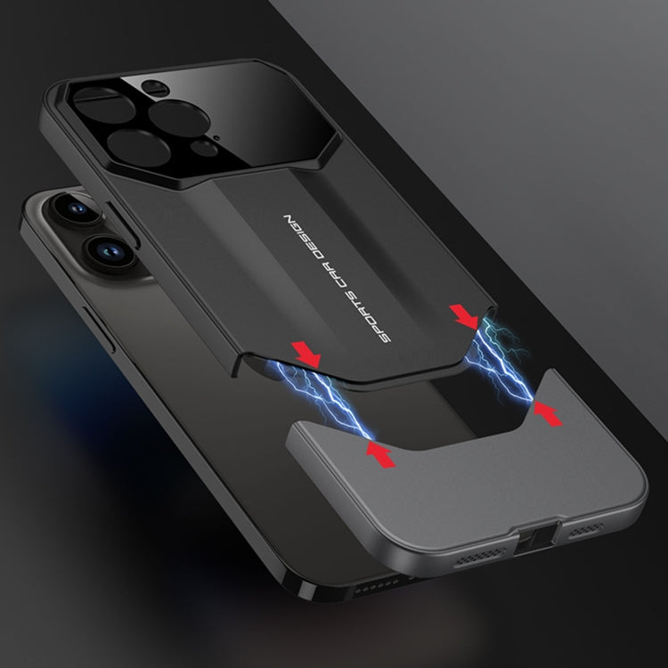 For iPhone 15 Pro Max GKK Imitation Ultimate Design All-inclusive Shockproof Phone Case(Balck) - HoMEdemic™ 