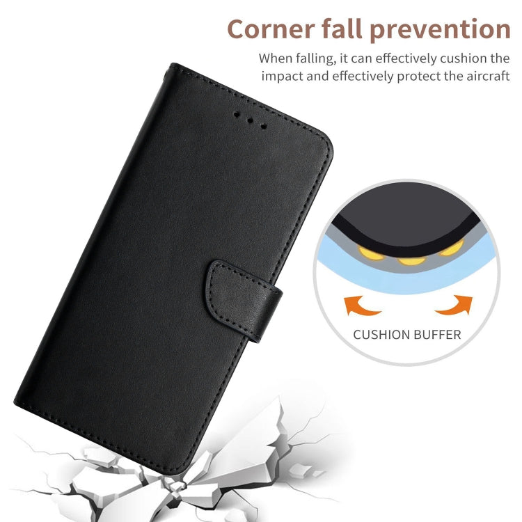 For iPhone 15 Pro Max Genuine Leather Fingerprint-proof Flip Phone Case(Black) - HoMEdemic™ 