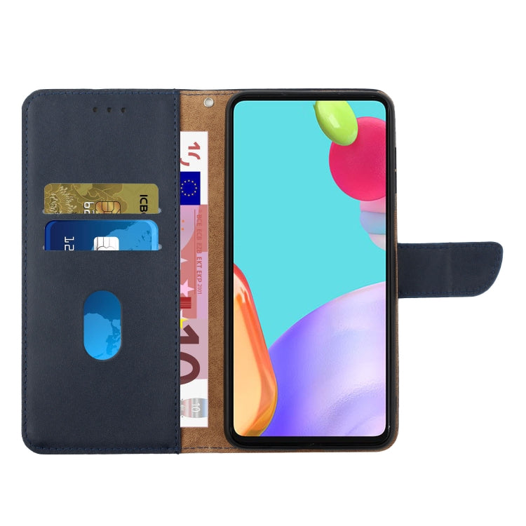 For iPhone 15 Pro Max Genuine Leather Fingerprint-proof Flip Phone Case(Blue) - HoMEdemic™ 