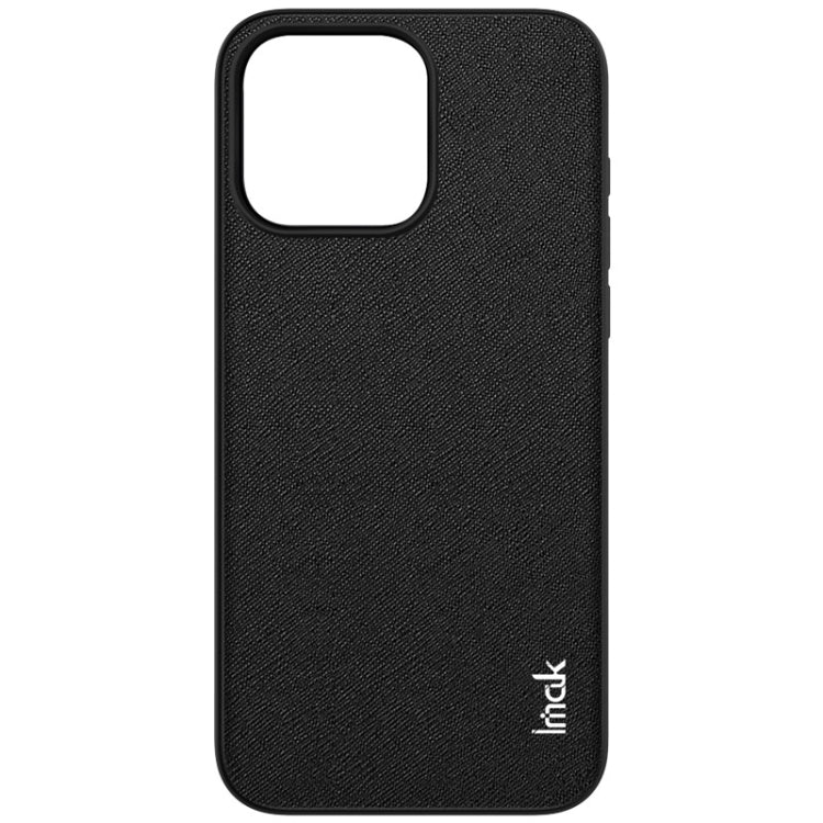 For iPhone 15 Pro Max IMAK LX-5 Series Shockproof PC + PU + TPU Protective Phone Case(Cross Texture) - HoMEdemic™ 