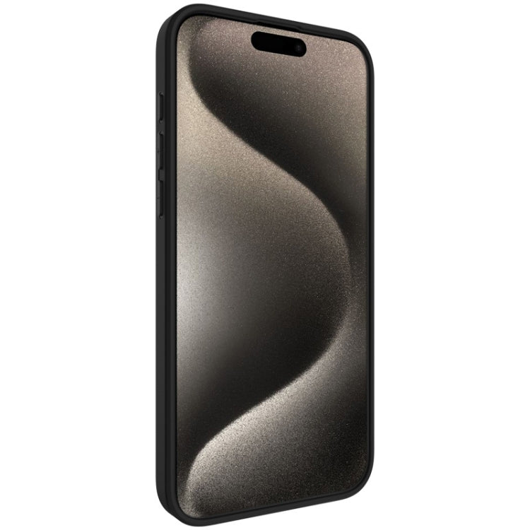 For iPhone 15 Pro Max IMAK LX-5 Series Shockproof PC + PU + TPU Protective Phone Case(Cross Texture) - HoMEdemic™ 