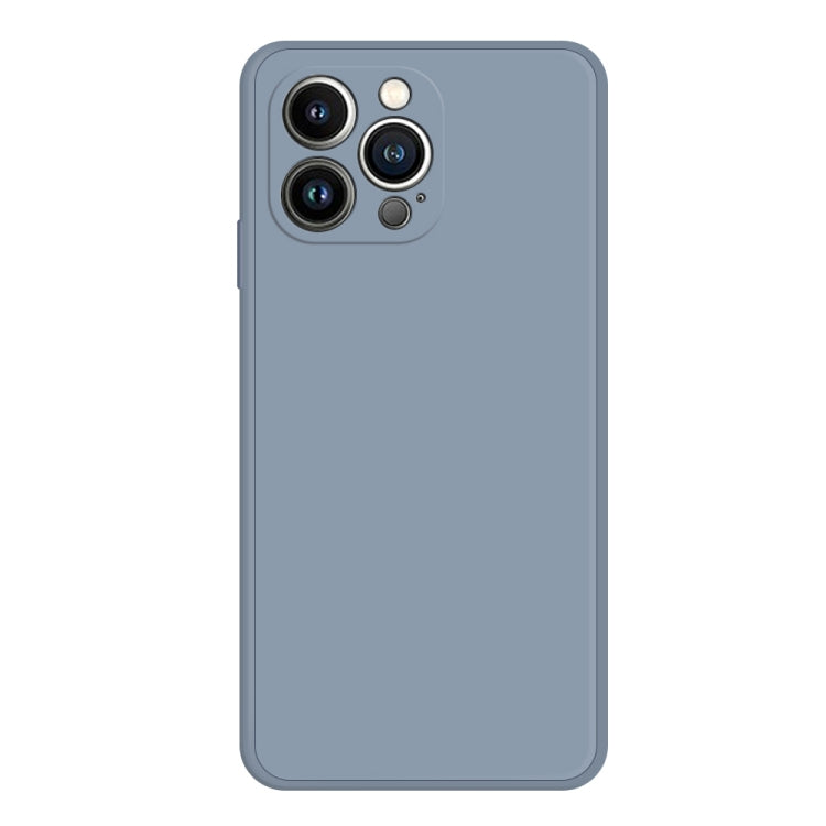 For iPhone 15 Pro Max Imitation Liquid Silicone Phone Case(Grey) - HoMEdemic™ 