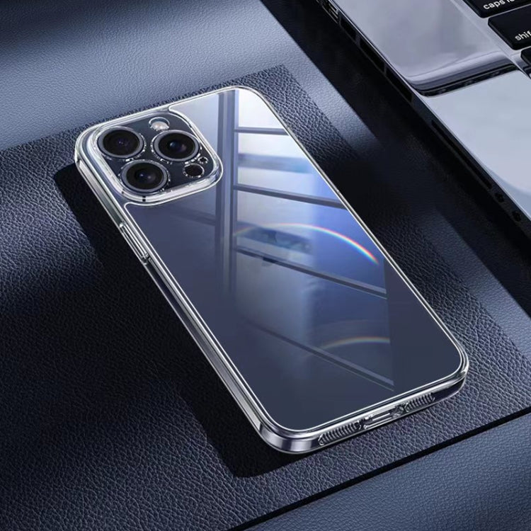 For iPhone 15 Pro Max Integrated Ultra-thin Crystal Glass Phone Case(Transparent) - HoMEdemic™ 