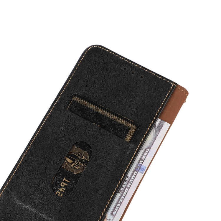 For iPhone 15 Pro Max KHAZNEH Nappa Top Layer Cowhide Leather Phone Case(Black) - HoMEdemic™ 