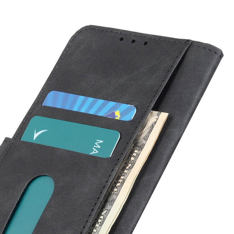 For iPhone 15 Pro Max KHAZNEH Retro Texture Leather Phone Case(Black) - HoMEdemic™ 