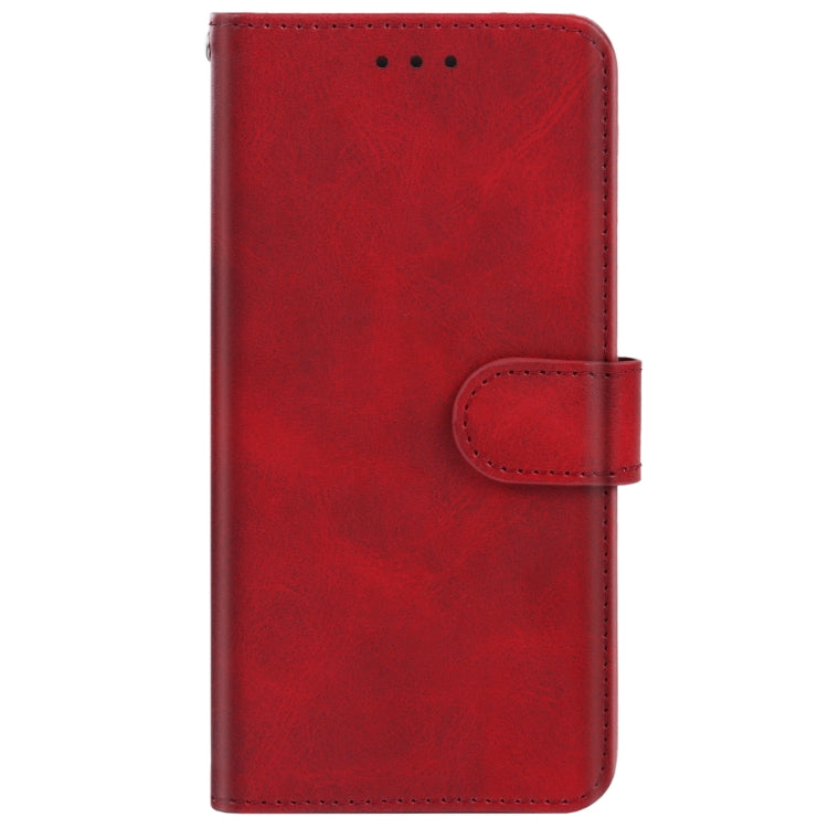 For iPhone 15 Pro Max Leather Phone Case(Red) - HoMEdemic™ 
