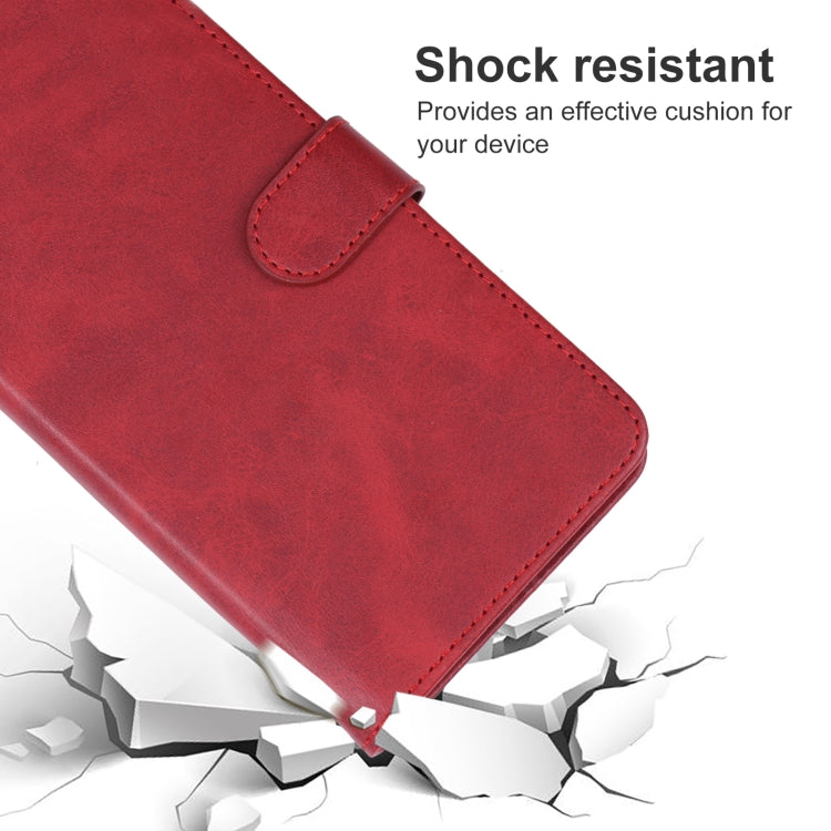 For iPhone 15 Pro Max Leather Phone Case(Red) - HoMEdemic™ 