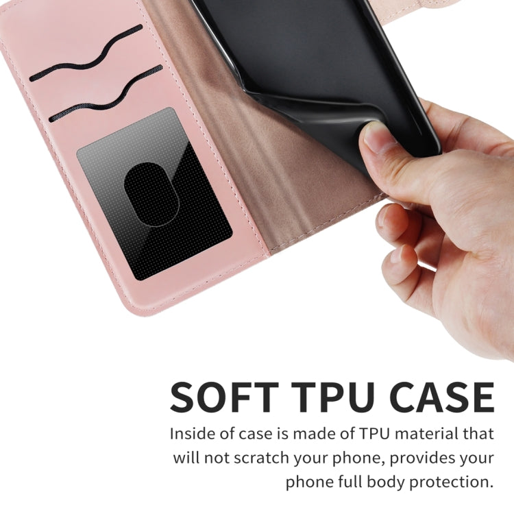 For iPhone 15 Pro Max Life Tree Embossing Pattern Leather Phone Case(Rose Gold) - HoMEdemic™ 