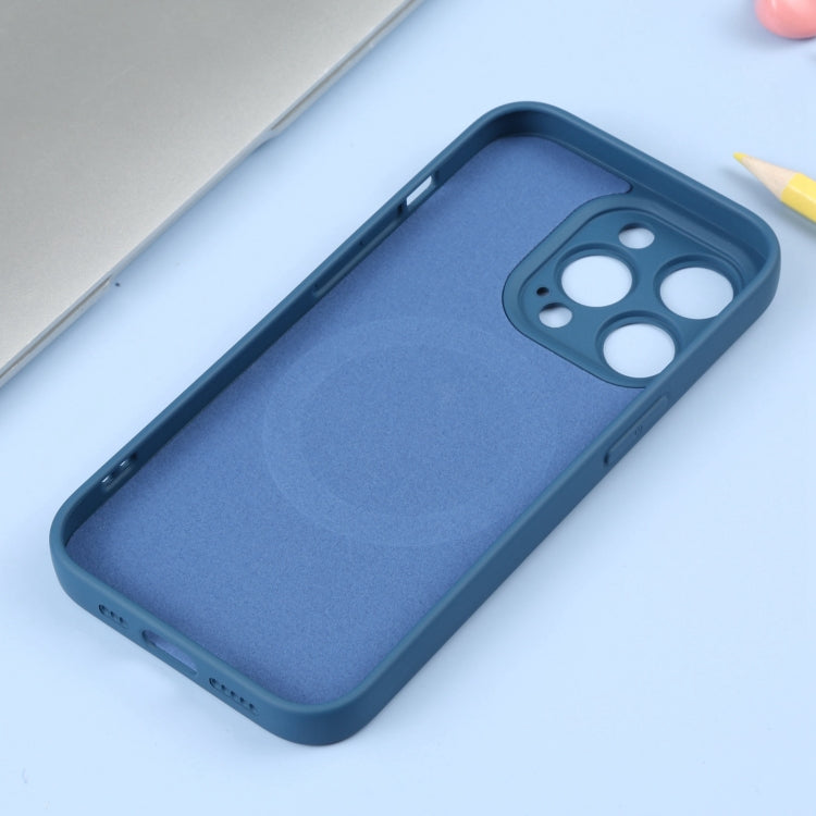 For iPhone 15 Pro Max Liquid Silicone Magsafe Phone Case(Blue) - HoMEdemic™ 