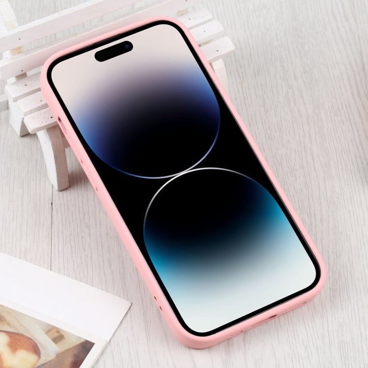 For iPhone 15 Pro Max Liquid Silicone Magsafe Phone Case(Pink) - HoMEdemic™ 