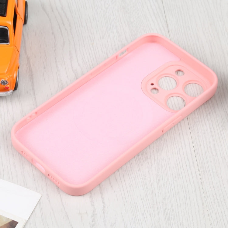 For iPhone 15 Pro Max Liquid Silicone Magsafe Phone Case(Pink) - HoMEdemic™ 