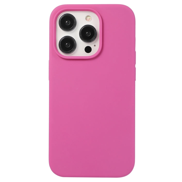 For iPhone 15 Pro Max Liquid Silicone Phone Case(Pitaya) - HoMEdemic™ 