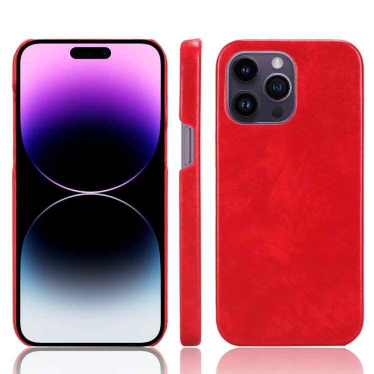 For iPhone 15 Pro Max Litchi Texture Back Cover Phone Case(Red) - HoMEdemic™ 