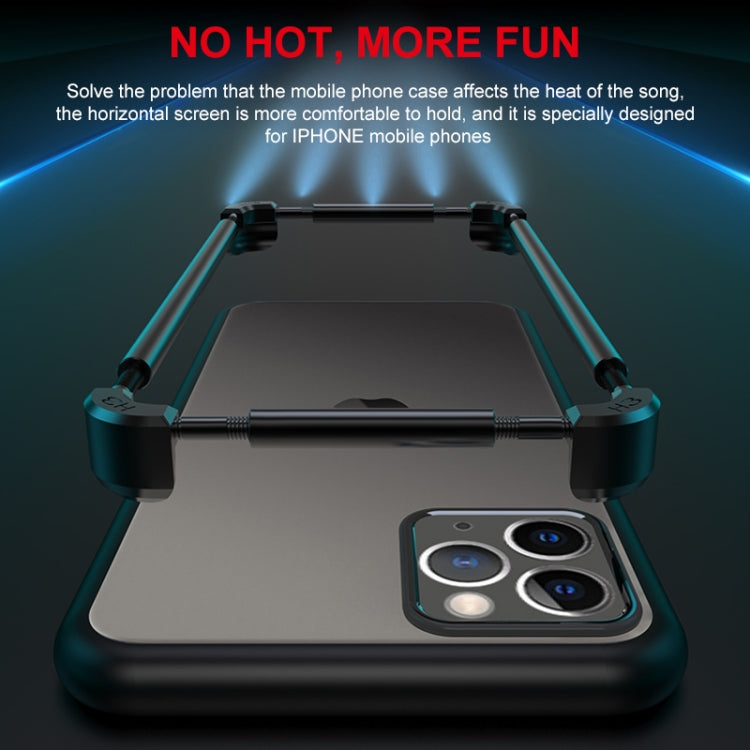 For iPhone 15 Pro Max Machinist Metal Phone Protective Frame(Black) - HoMEdemic™ 