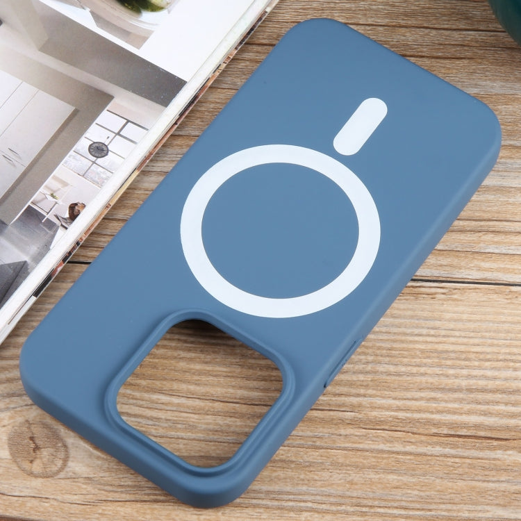 For iPhone 15 Pro Max MagSafe Liquid Silicone Phone Case(Blue) - HoMEdemic™ 
