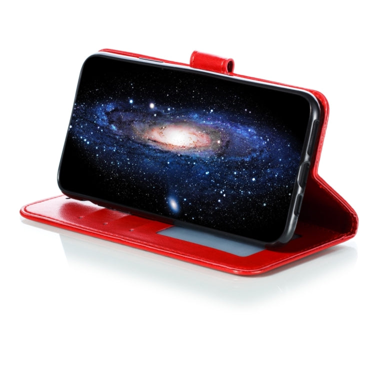 For iPhone 15 Pro Max Mandala Embossing Pattern Horizontal Flip Leather Phone Case(Red) - HoMEdemic™ 
