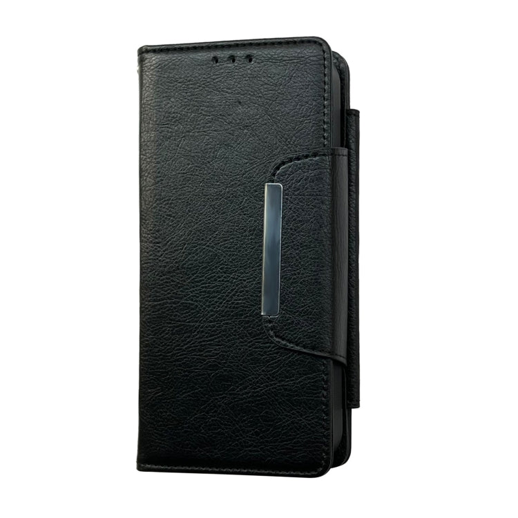 For iPhone 15 Pro Max Multifunctional 7-Cards Wallet Leather Phone Case(Black) - HoMEdemic™ 