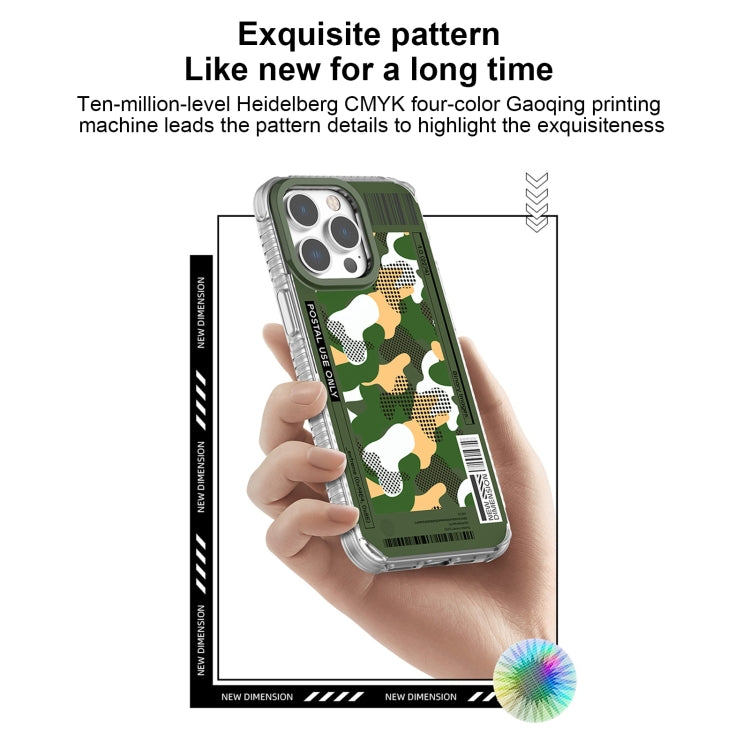 For iPhone 15 Pro Max Mutural Billboard Series Phone Case(Sky Blue) - HoMEdemic™ 