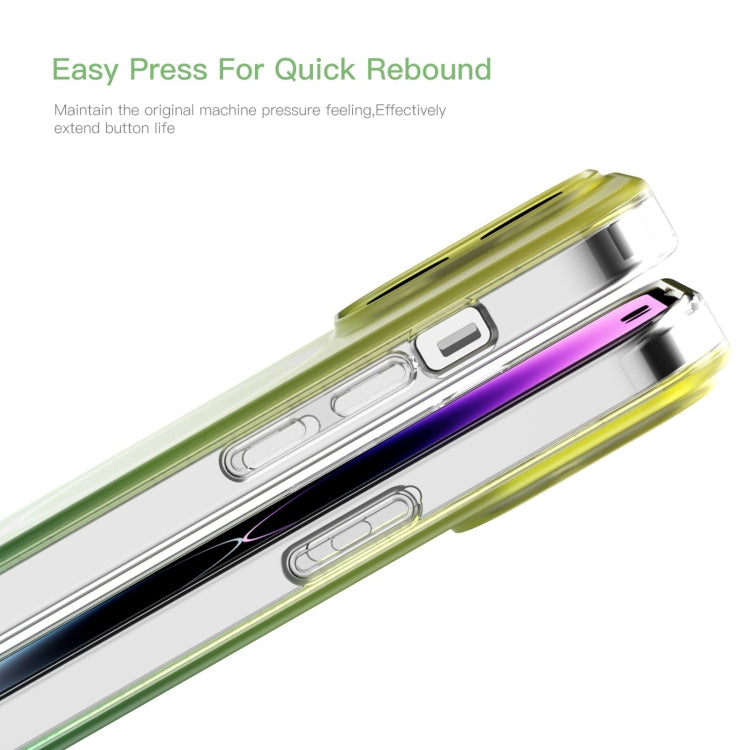 For iPhone 15 Pro Max Mutural MagSafe Magnetic Gradient Phone Case(Purple) - HoMEdemic™ 