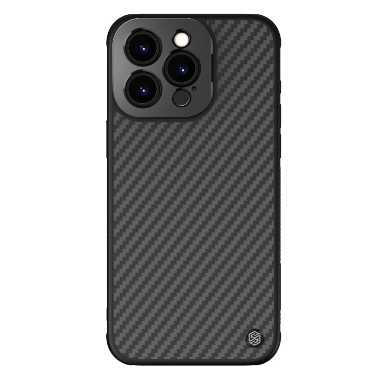 For iPhone 15 Pro Max NILLKIN Aramid Fiber MagSafe Magnetic Phone Case(Black) - HoMEdemic™ 