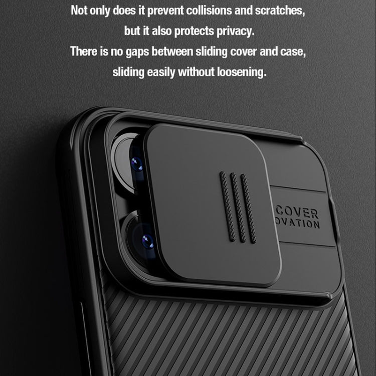 For iPhone 15 Pro Max NILLKIN CamShield Pro PC Phone Case(Black) - HoMEdemic™ 