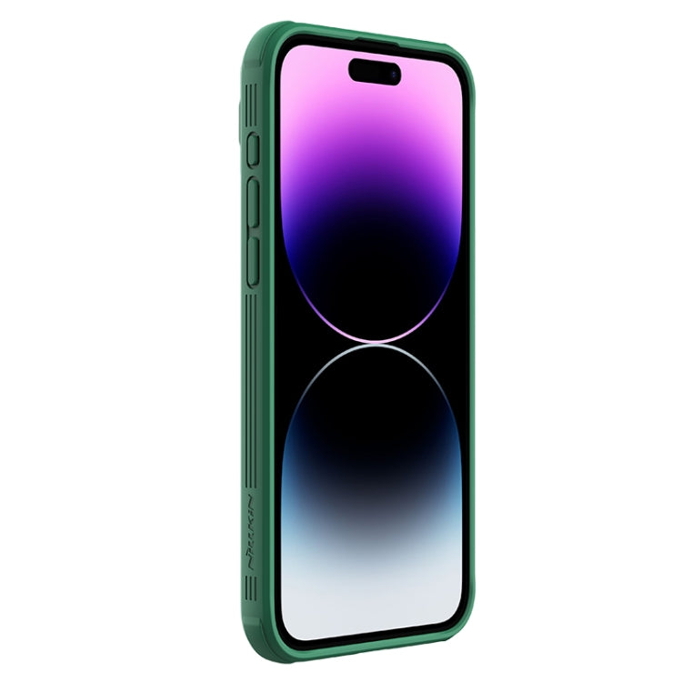 For iPhone 15 Pro Max NILLKIN CamShield Pro PC Phone Case(Green) - HoMEdemic™ 
