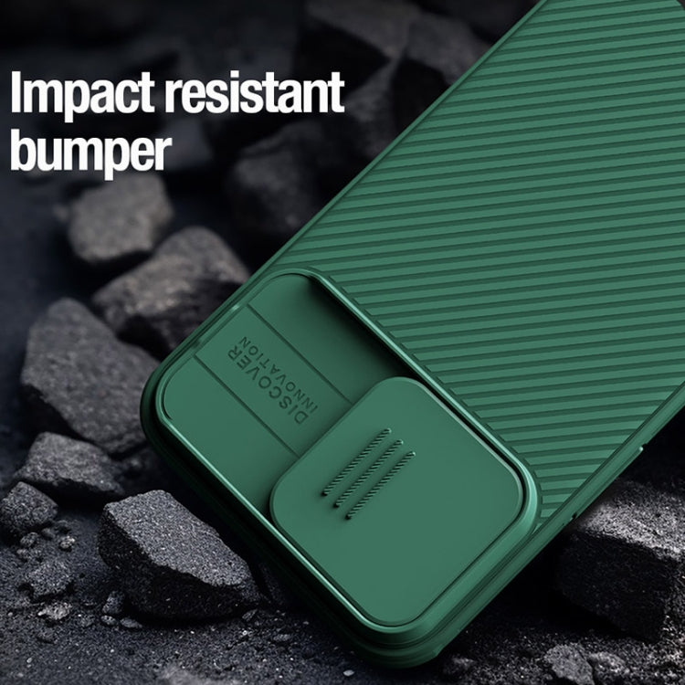 For iPhone 15 Pro Max NILLKIN CamShield Pro PC Phone Case(Green) - HoMEdemic™ 