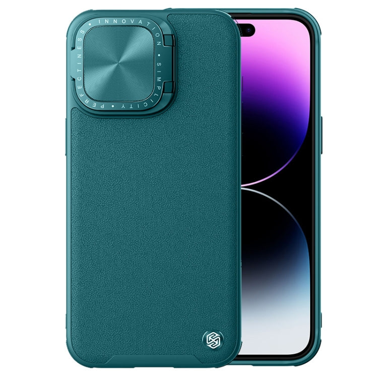 For iPhone 15 Pro Max NILLKIN CamShield Prop Series PC + TPU Phone Case(Green) - HoMEdemic™ 